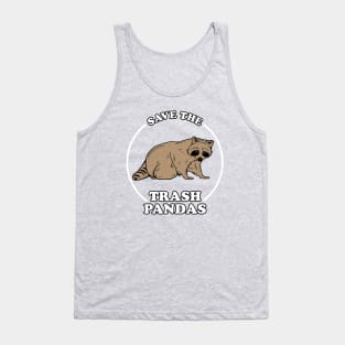 Save The Trash Pandas Tank Top